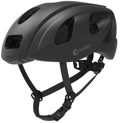 Casco deportivo SMART4U SH55 M MICROF.AURICUL.INTERMIT.negro